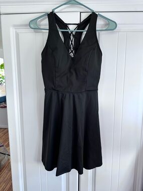 Halara crisscross back dress